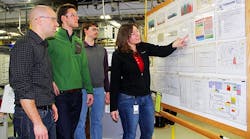 Watlow employees on factory floor Watlow employees on factory floor