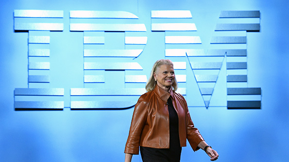 IBM chair president and CEO Ginni Rommety