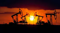oil wells