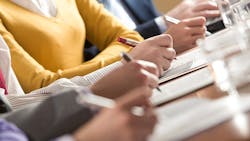 training at desks training at desks