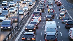 Berlin drivers fill the A100 ring highway Berlin drivers fill the A100 ring highway