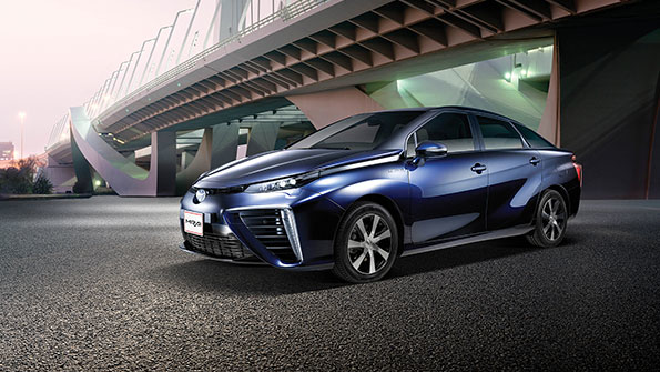 Toyota Mirai fuel cell vehicle