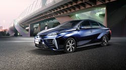 Toyota Mirai fuel cell vehicle