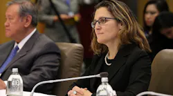 Canada39s Minister of International Trade Chrystia Freeland at the TPP signing ceremony in February in Auckland New Zealand