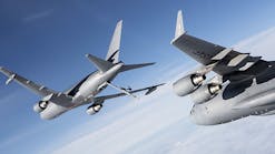 According to Boeing, the KC-46A can refuel all Allied and coalition military aircraft compatible with international aerial refueling procedures, and can carry passengers, cargo, and patients.