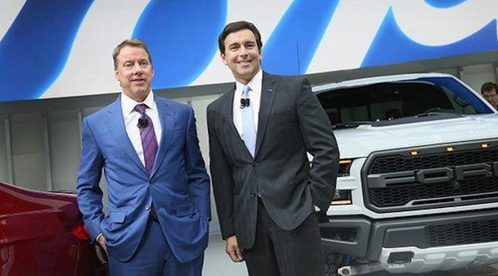Bill Ford and Mark Fields