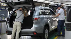 Workers at Toyota39s Princeton Indiana plant