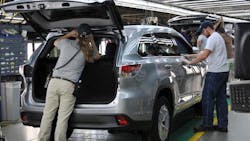 Workers at Toyota39s Princeton Indiana plant Workers at Toyota39s Princeton Indiana plant