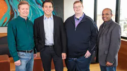 From left Peter Rander Argo AI COO Mark Fields Ford president and CEO Bryan Salesky Argo AI CEO and Raj Nair Ford executive vice president product development and CTO Salesky and Rander are alumni of Carnegie Mellon National Robotics Engineering Center and former leaders on the selfdriving car teams of Google and Uber respectively