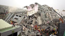 64 Magnitude Earthquake in Taiwan February 2016 64 Magnitude Earthquake in Taiwan February 2016
