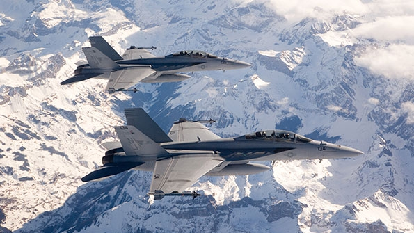 Boeings FA18EF Super Hornets