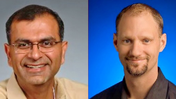 Tesla Motors CFOs former and future Deepak Ahuja and current Jason Wheeler