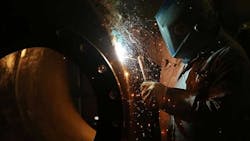 manufacturing worker welder manufacturing worker welder