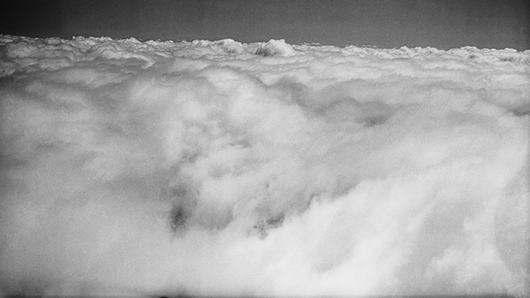 A view from above the clouds