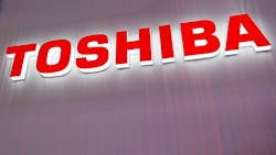The Toshiba wordmark The Toshiba wordmark