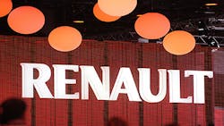 The Renault wordmark The Renault wordmark