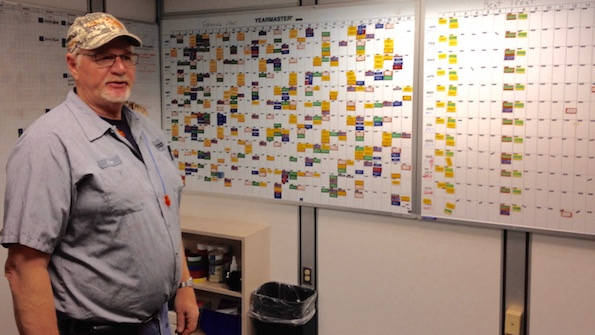 pp1 margin 00px 00px 00px 00px font 150px Calibri webkittextstroke 000000spans1 fontkerning noneSteve Dykstra maintenance supervisor at Metform talks about his department39s role in the company39s lean evolution and how a new colorcoded yearly maintenance chart has made things more efficient