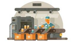 manufacturing line at factory manufacturing line at factory