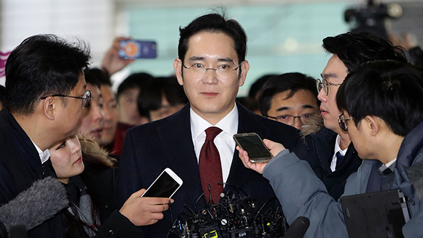 Samsung vice chairman Lee JaeYong remains in detention facing charges