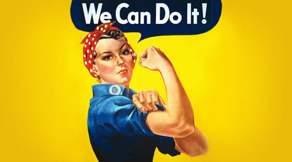 Industryweek 13311 We Can Do It Rosie Riveter Poster