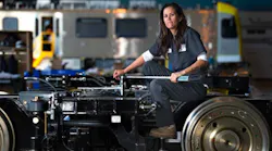 Ami Rasmussen an interior assembly foreman at Kinkisharyo