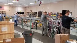 Workers assemble product at Aladdin Light Lift39s manufacturing facility in Huntsville Alabama Workers assemble product at Aladdin Light Lift39s manufacturing facility in Huntsville Alabama