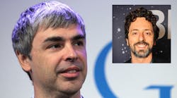 Google founders Larry Page and Sergey Brin, inset, have founded a new company, Alphabet, to oversee all of Google&apos;s numerous ventures, including self-driving cars, life sciences and, of course, search.