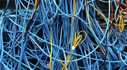 A mess of network cables A mess of network cables