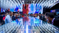 Mobile World Congress attendees Mobile World Congress attendees