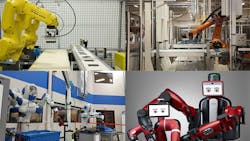 Industrial robots from Fanuc Kuka Rethink and Yaskawa Motoman Industrial robots from Fanuc Kuka Rethink and Yaskawa Motoman