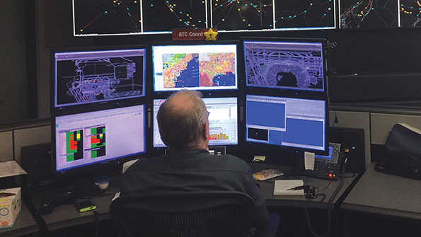 Avionics in the future could be a shared function between the flight deck and the airline operations center