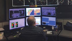 Avionics in the future could be a shared function between the flight deck and the airline operations center Avionics in the future could be a shared function between the flight deck and the airline operations center