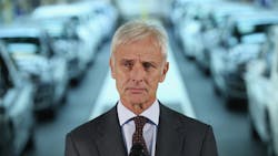 Volkswagen Group CEO Matthias Mueller fields questions from the media last month at the company39s plant in Wolfsburg Germany Volkswagen Group CEO Matthias Mueller fields questions from the media last month at the company39s plant in Wolfsburg Germany