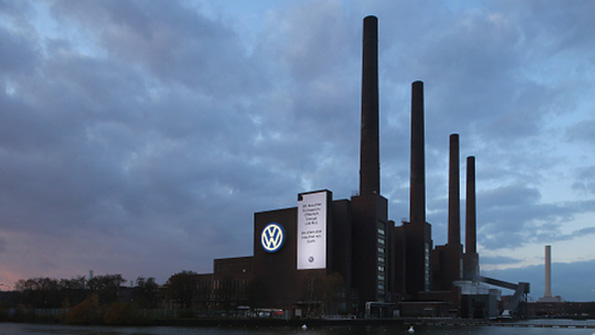 The Volkswagen factory in Wolfsburg Germany