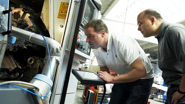 While developers like Universal Robotics have pioneered collaborative robots for manufacturing Lockheed Martin has taken the position that autonomous or semiautonomous robots working with people will require technology that is capable of mastering ldquoperception processing power and planningrdquo mdash the Four Prsquos