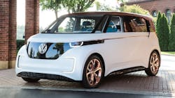 Volkswagen39s Budde electric concept vehicle Volkswagen39s Budde electric concept vehicle