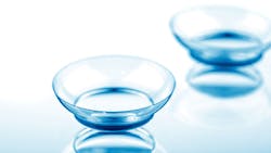 Contact lenses in a stock photograph Contact lenses in a stock photograph