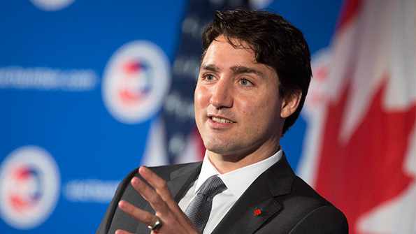 Canadian Prime Minister Justin Trudeau