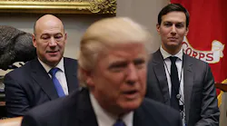 Gary Cohn Donald Trump and Jared Kushner