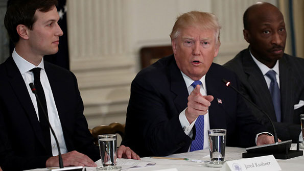 Trump meets with manufacturing leaders