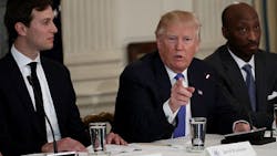 Trump meets with manufacturing leaders Trump meets with manufacturing leaders