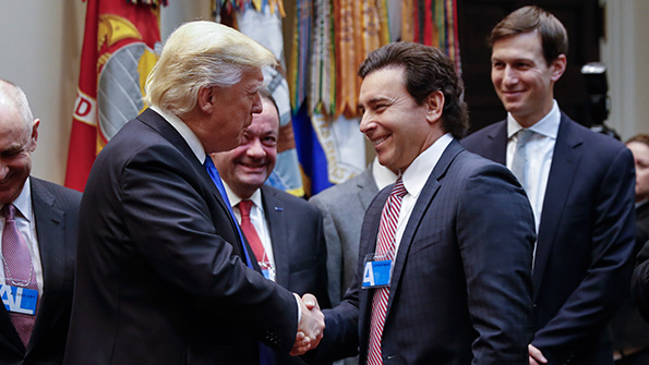 Donald Trump and Ford CEO Mark Fields