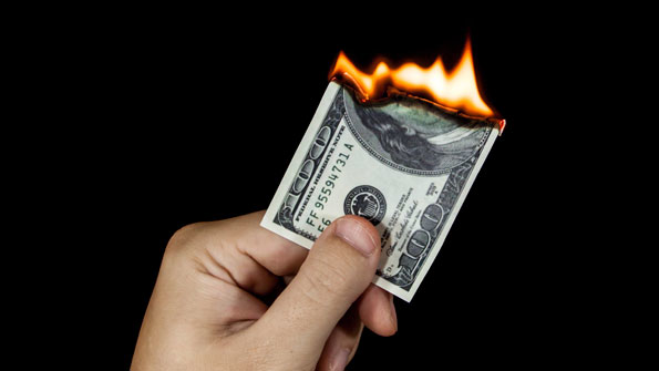 Burning Money