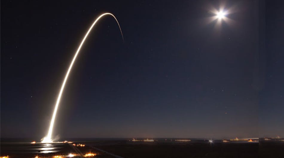 A SpaceX Falcon 9 rocket launches March 16 from NASA&rsquo;s Kennedy Space Center to deliver an EchoStar XXIII satellite to its Earth orbit.