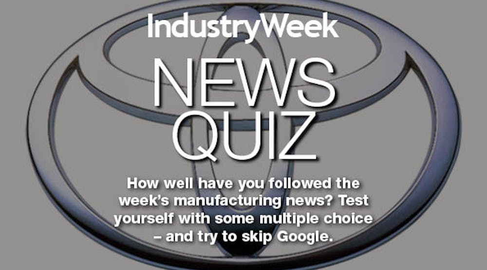 Industryweek 18600 Quiz