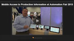 mobile access to production information mobile access to production information
