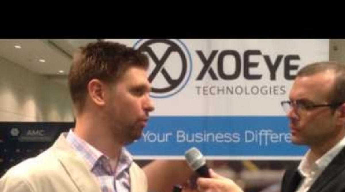 IndustryWeek Technology Editor Travis Hessman talks to XOEye Technologies&apos; Andrew Blanco about applications for wearable computing on the plant floor.