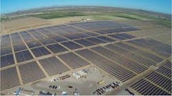 Apple&apos;s solar power plant in Arizona.