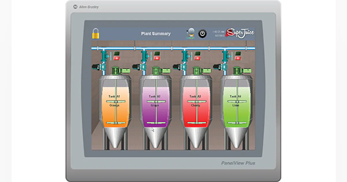 Armor Panelview PanelView Plus 7 Performance Operator Interface Simplifies ...
