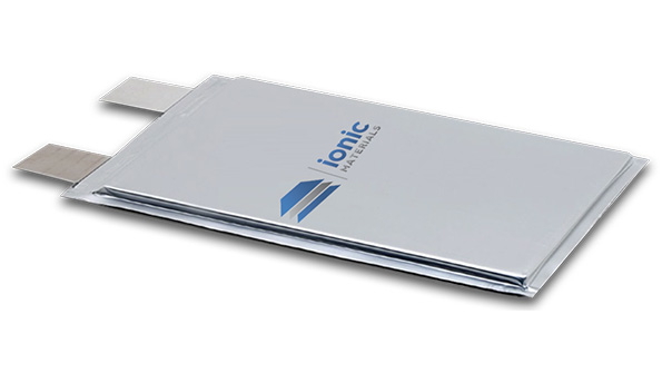 Ionic Materials branding